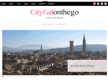 Tablet Screenshot of citygalonthego.com